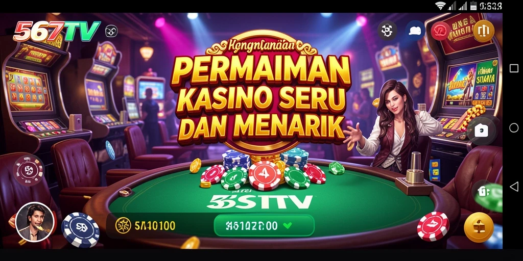 Tampilan gameplay menarik dari 567TV yang penuh aksi Kasino.