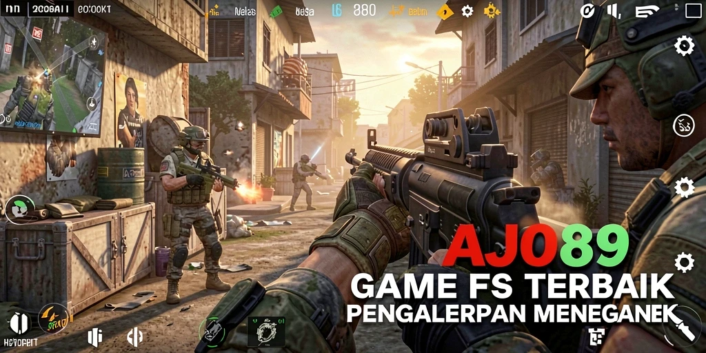 Gameplay intens AJO89 dengan grafis luar biasa.
