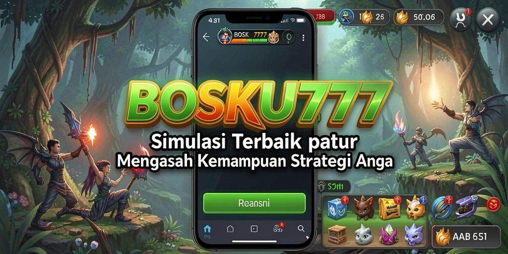 Gameplay menarik BOSKU777 yang penuh tantangan dan strategi.