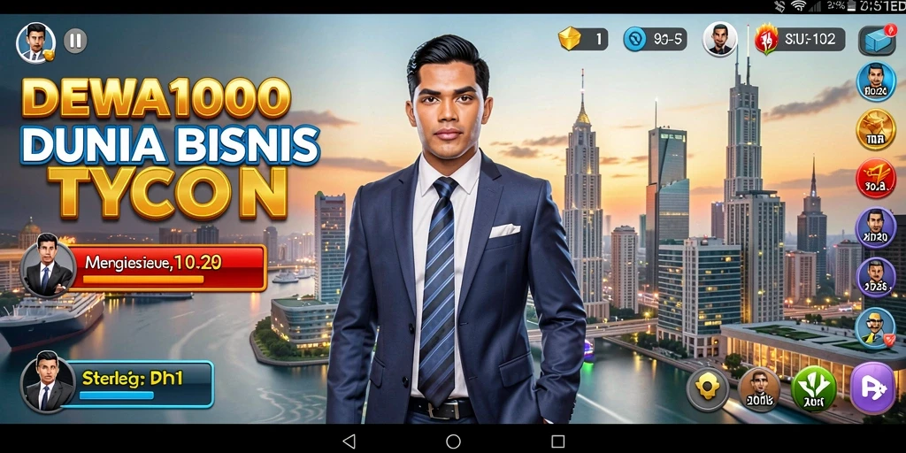 Tampilan gameplay DEWA1000 yang menarik dan penuh strategi.