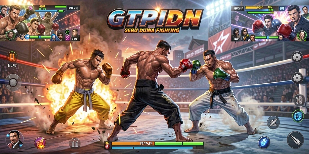 Tampilkan pertarungan seru dalam GTPIDN dengan grafis menawan.