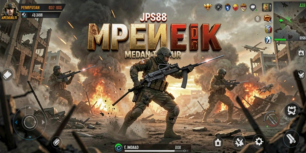 Tampilan gameplay seru dan mendebarkan di JPS88