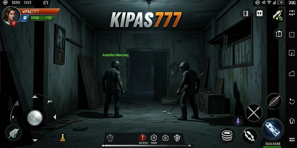 Tampilan menyeramkan dari gameplay KIPAS777 dengan suasana yang mencekam.