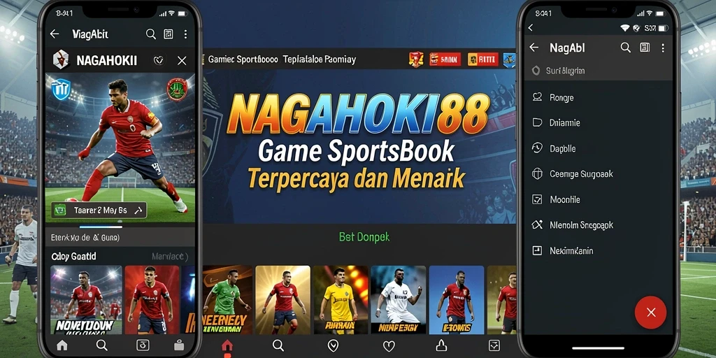Tampilan gameplay seru dan interaktif NAGAHOKI88 di sportsbook.