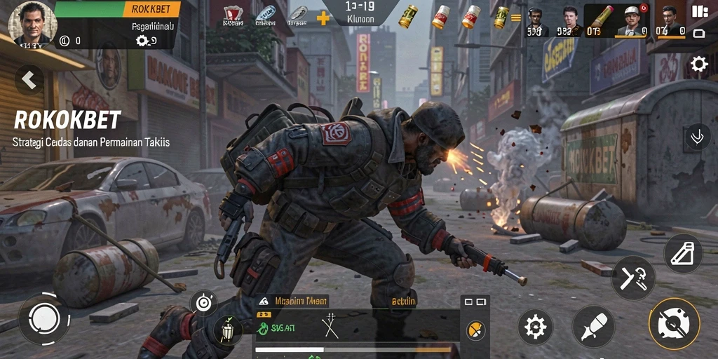 Tampilan gameplay menarik dari ROKOKBET dengan strategi yang mendalam.