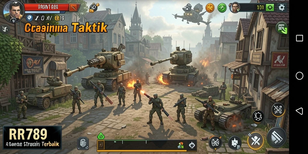 Tampilan gameplay <strong>RR789</strong> menampilkan strategi yang mendebarkan.