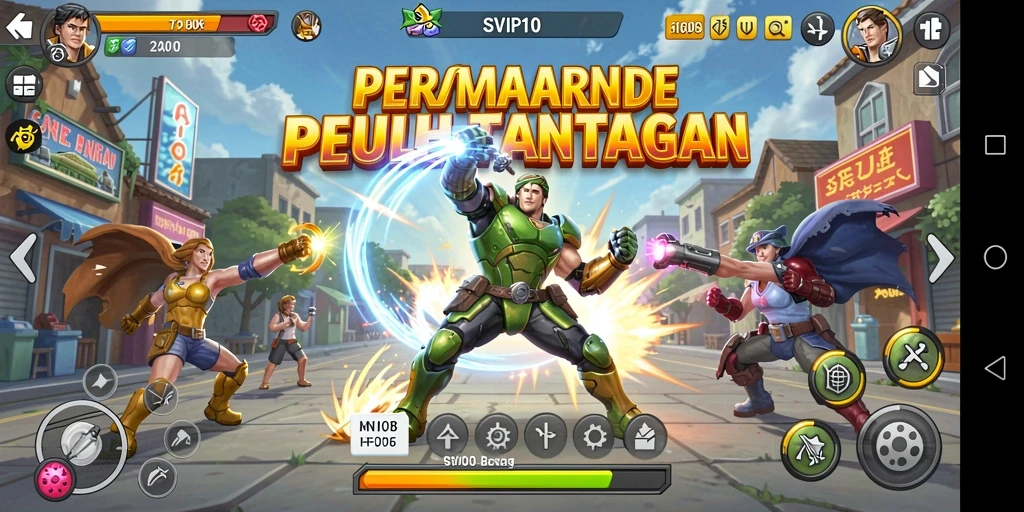 Tampilan gameplay seru dan menantang di SVIP10, penuh warna.