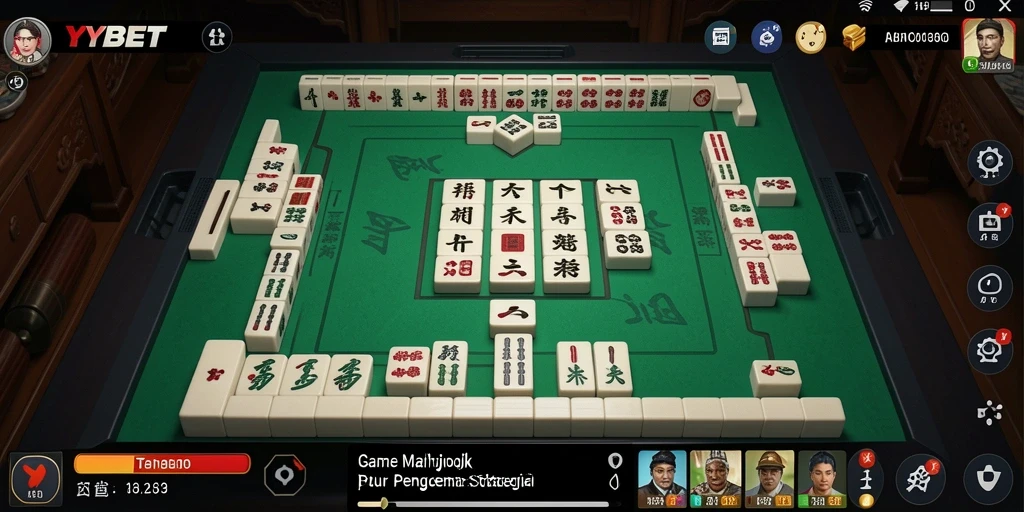 Tampilan permainan Mahjong yang seru dan menarik di YYBET.