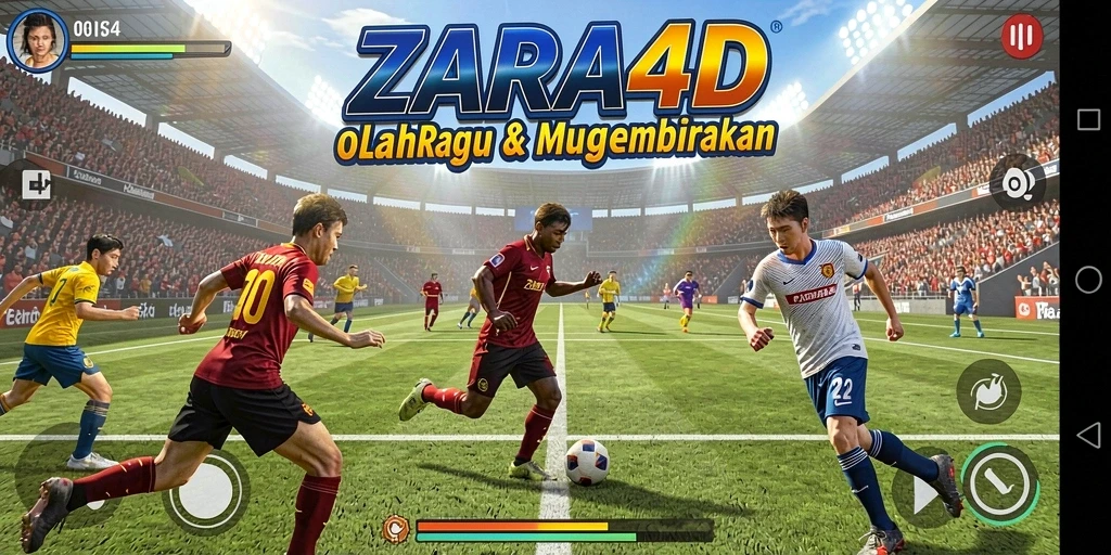 Tampilan gameplay ZARA4D yang intens dan mengasyikkan.