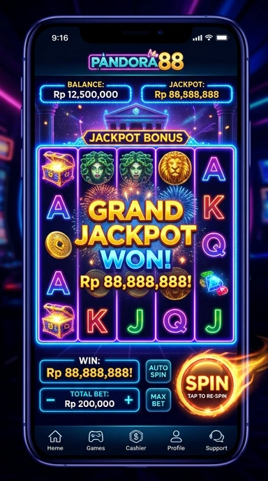 Pandora88 menawarkan koleksi aplikasi yang sangat lengkap dan beragam.
